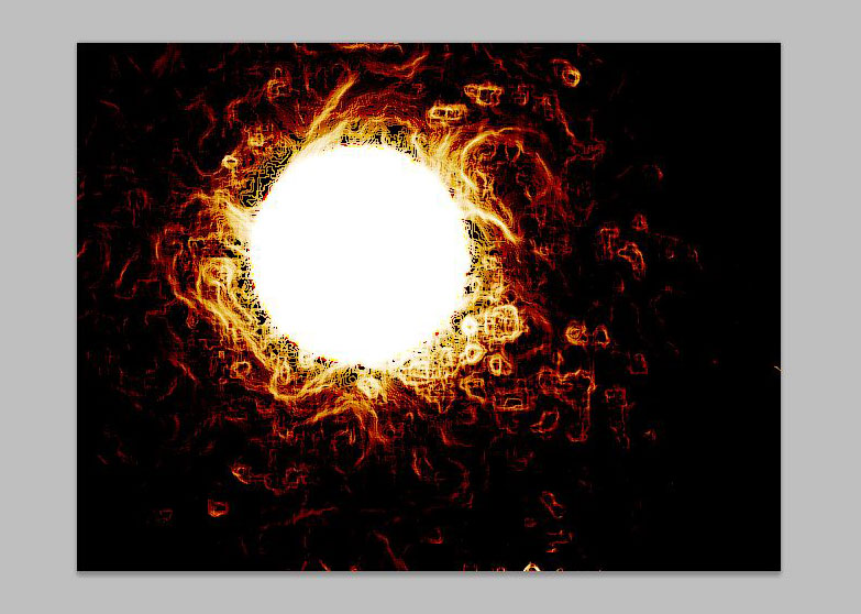 Fire Flame Planet Effect