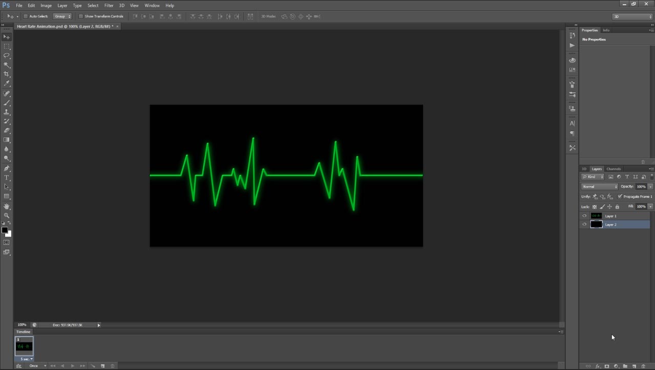 Heartbeat Animation Tutorial in Photoshop Cs6 | All Design Creative