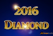 2016 Diamonds Text Effect PSD File