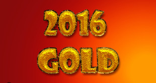 2016 Gold Effect PSD File