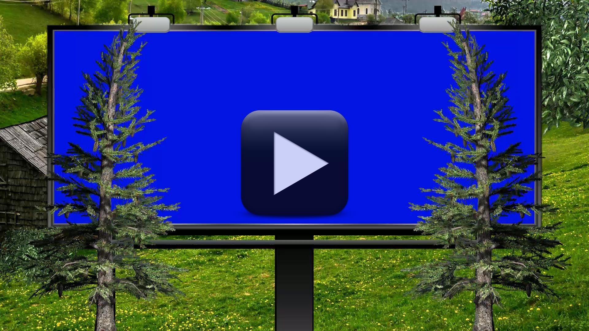 Wedding Backgrounds HD-Billboard with Blue Screen Wedding Backgrounds HD-Billboard with Blue Screen