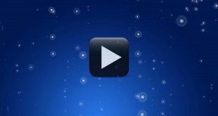 Blue Animated Motion Video Background