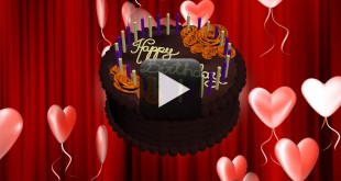 Happy Birthday Animation Video Free Download