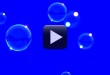 Bubbles Animation Video Background-Blue Screen Video