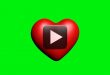 Rotating Heart Green Screen Free Download