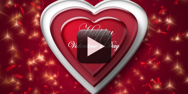 Happy Valentine Day Wishes Video Background Free Download ...