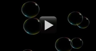 Free Moving Bubbles Animation | Blue, Black, Green Screen Effect