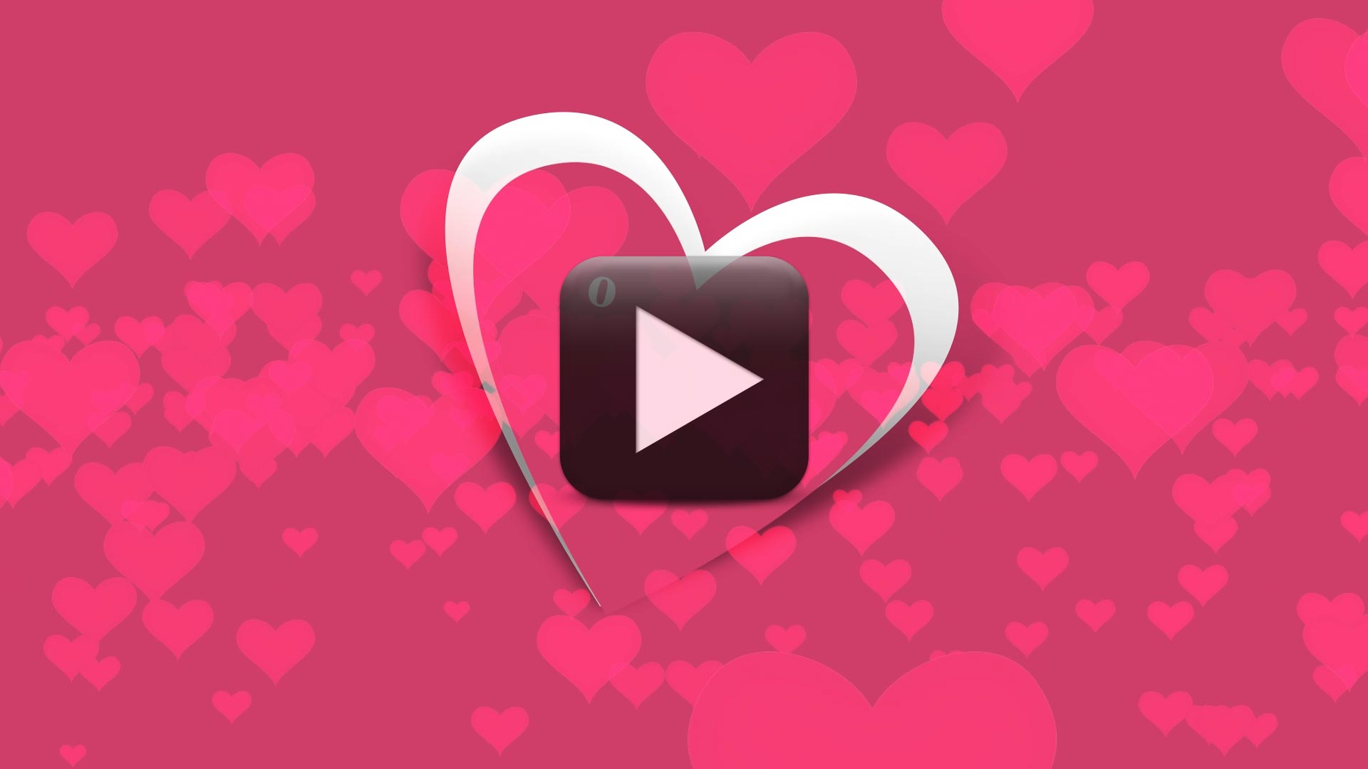 I Love You Animated Videos | Happy Valentine Day Background Video Animation  | All Design Creative