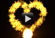 Heart Shape Fire Effect Free Download-Love Flame Video