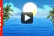 Free Download Ocean Sunrise Background in HD
