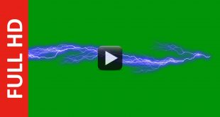 Ultra Lightning Effect Green Screen Free Footage