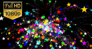 Royalty Free Stars Motion Background HD