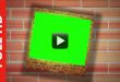 Image Album Animation in Green and Blue Screen Brick Effect