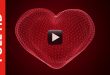 Romantic Mesh Love Animation Background for Title
