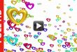 Love Heart Color Change Animation White Background