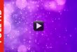 Royalty Free Purple Particles Background HD 1080p