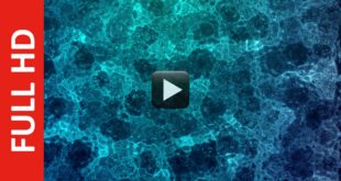 Light Glass Blue Particles | New Relaxing Screensaver