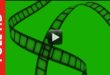 Movie Film Strip Green Screen Background Video Effect