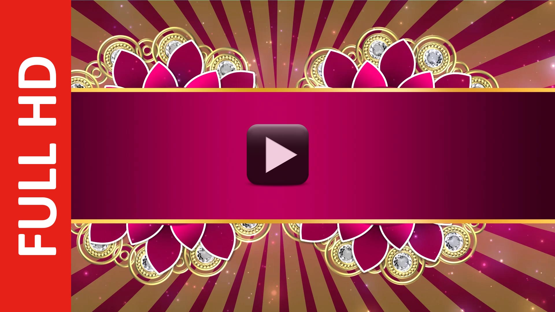 Royal Wedding Invitation Title Motion Background Loops Video HD | All  Design Creative