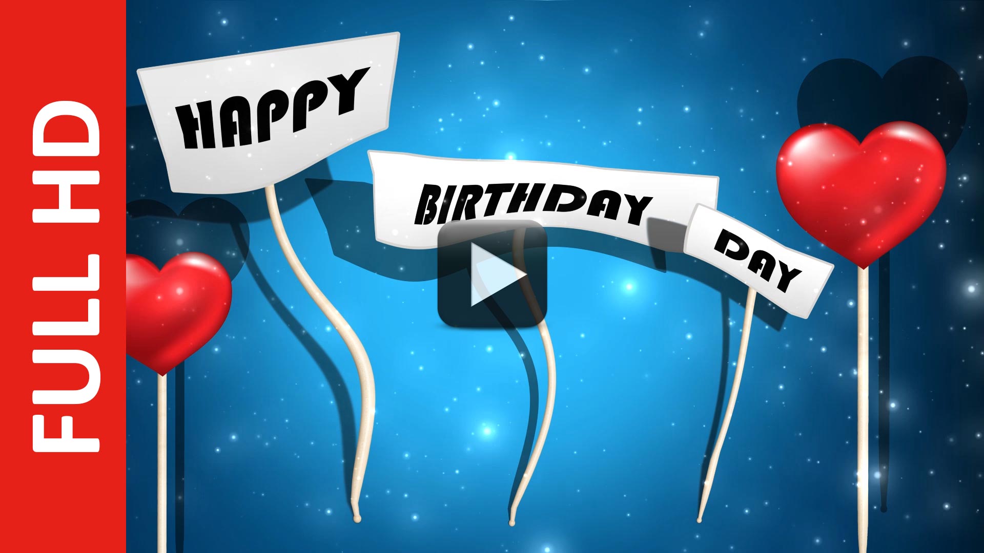 New Happy Birthday Background Video | All Design Creative
