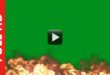 HD Fire Explosion Green Screen | Blue | Black Screen background Video Download