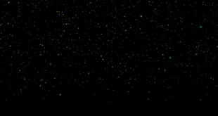 New Glitter Particles Black Screen Background Video Effect