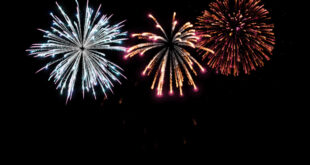 Fireworks Black Background Colorful Fireworks Background Effects Video