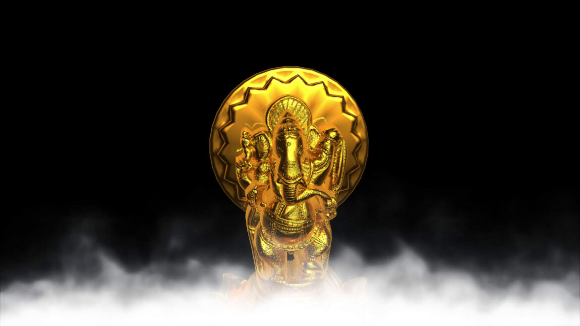 Ganesh Green Screen & Black Screen Video HD 1080p