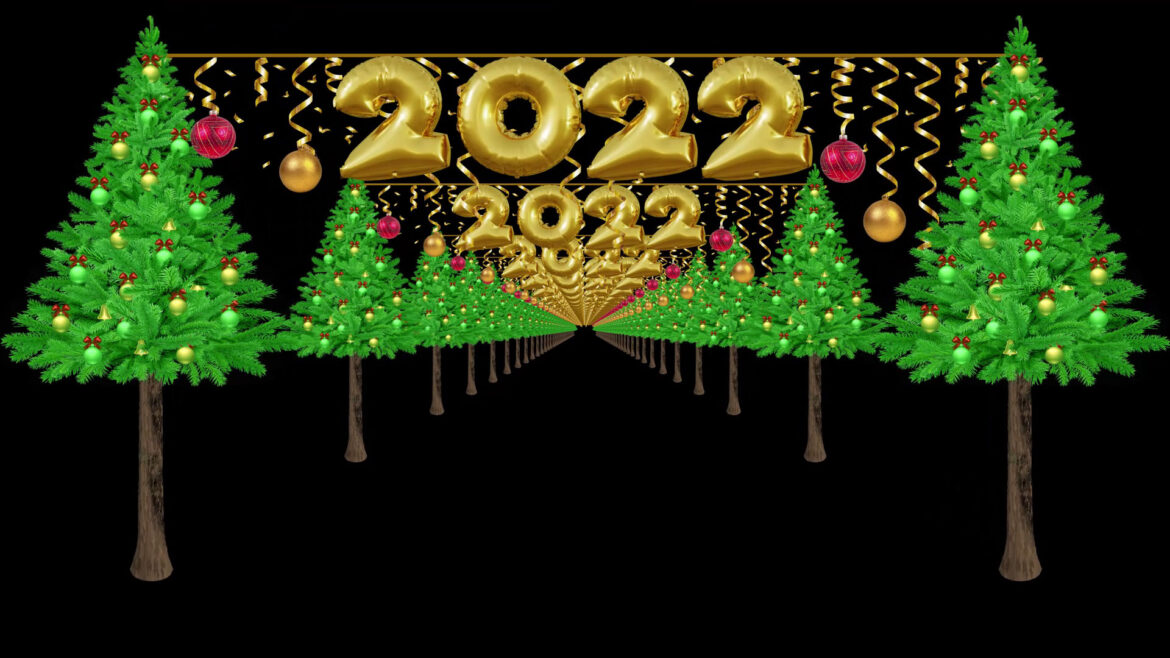 2022 Christmas & New Year Wishing Background No Copyright Footage 2022 Christmas & New Year Wishing Background No Copyright Footage