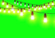Animated String Lights Green Screen Video Effects HD