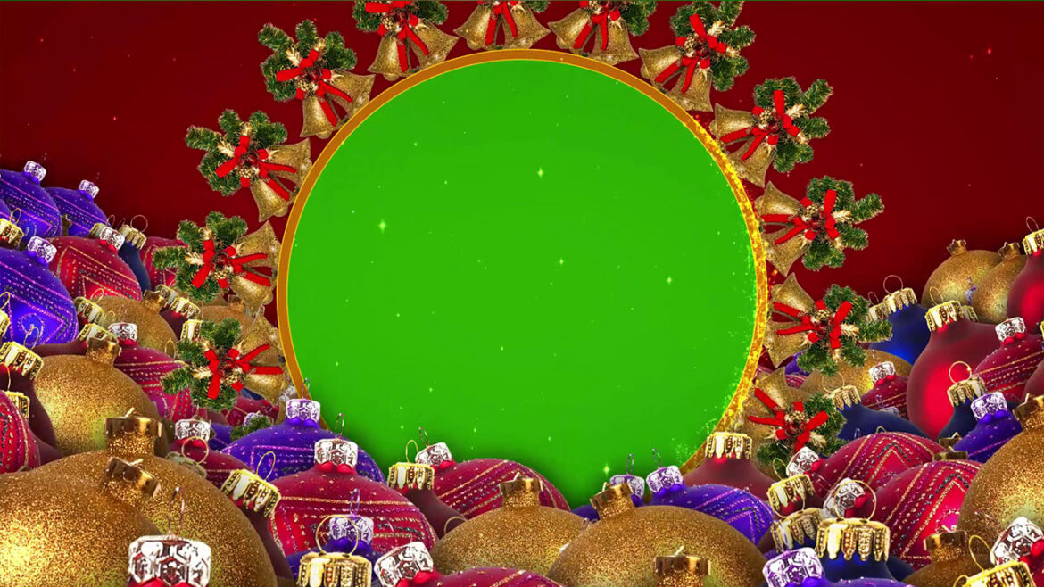 Christmas Frame Green Screen & Blue Screen | No Copyrights Christmas Frame Green Screen & Blue Screen | No Copyrights