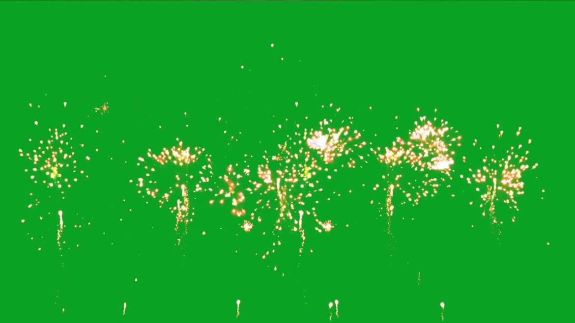 Fireworks Green Screen Background and Black Screen Background No Copyright Video Fireworks Green Screen Background and Black Screen Background No Copyright Video