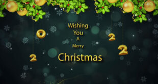 Merry Christmas and Happy New Year 2022 | Christmas Wishes for Friends & Family Members
