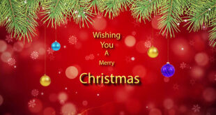 Wishing You a Merry Christmas and Wishing You Happy New Year 2022