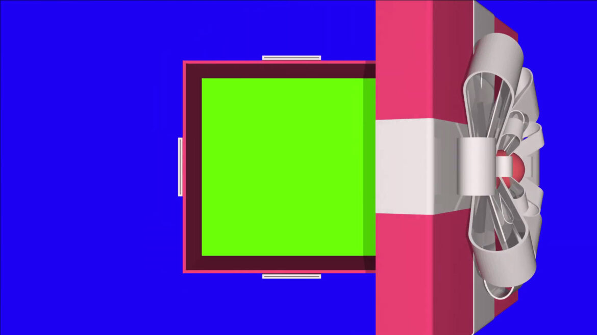 Gift Box Open Green Screen No Copyright Free Footage Gift Box Open Green Screen No Copyright Free Footage