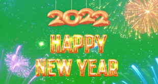 Happy New Year 2022 Green Screen Animation Free Video Effects HD
