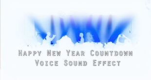 Happy New Year Countdown Voice Sound Effect and FireWorks Sound Effects Download