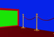 Wedding Background Green Screen Frame On Red Carpet Event Side Walk Animation In Blue Screen Effect