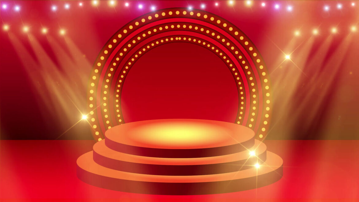 Stage Lights Background Video | Greatest Show Background Animation Free Video HD Loops