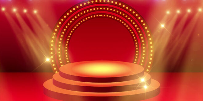 Stage Lights Background Video | Greatest Show Background Animation Free Video HD Loops