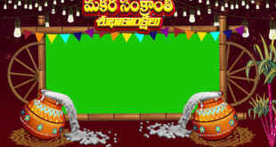 Sankranthi/Pongal Wishes Green Screen Frame Video HD-Free For All TV Shows & Social Media Platforms