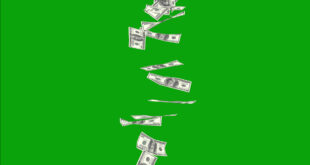 Dollar Money Falling Free Background Green Screen Video Effect | No Copyright Footage