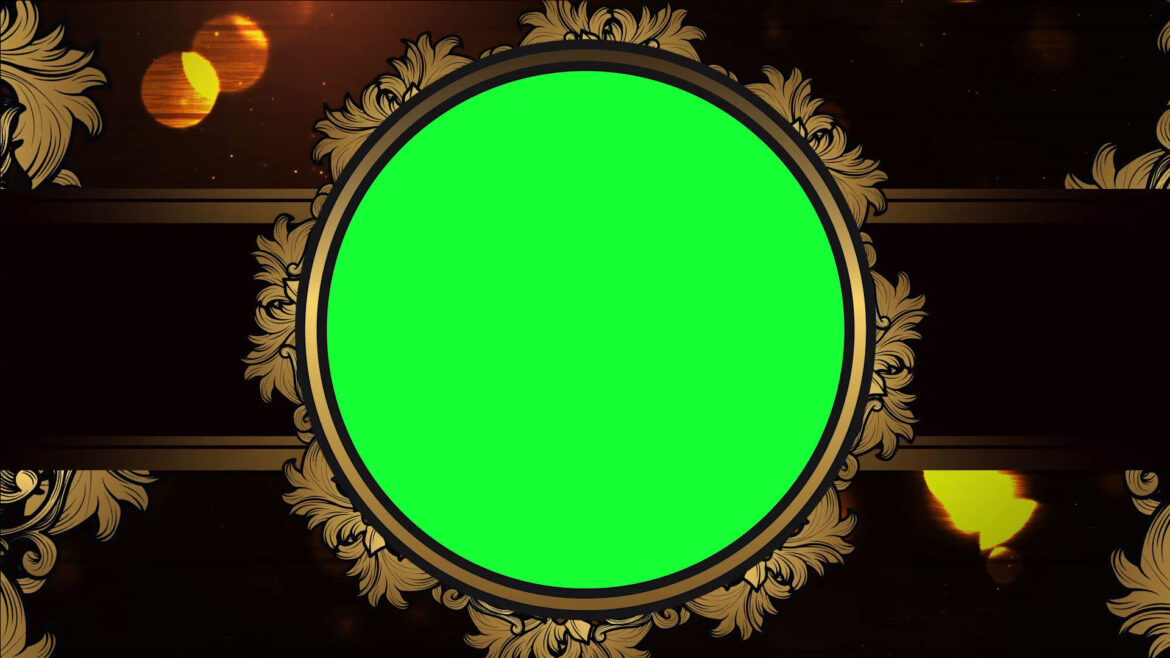 New Effect Wedding Frame Green Screen No Copyright Video