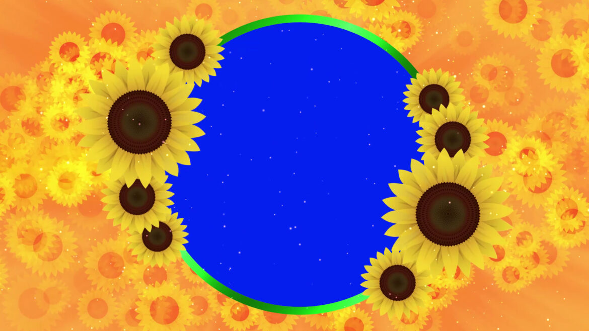 Wedding Frame Free Download-New Sunflowers Wedding Frame Animation in Blue Screen Video Effects Wedding Frame Free Download-New Sunflowers Wedding Frame Animation in Blue Screen Video Effects