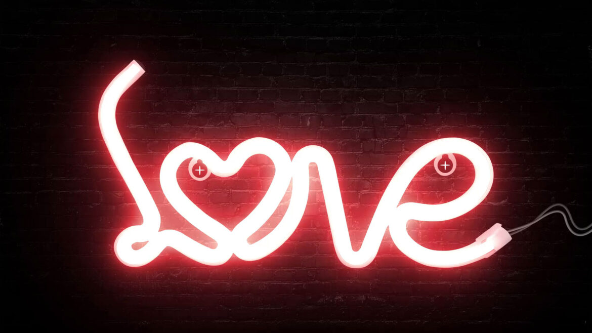 Beautiful Love Neon Lights Flashing Animation | Love Heart Sign Board Neon Lights Animation Beautiful Love Neon Lights Flashing Animation | Love Heart Sign Board Neon Lights Animation
