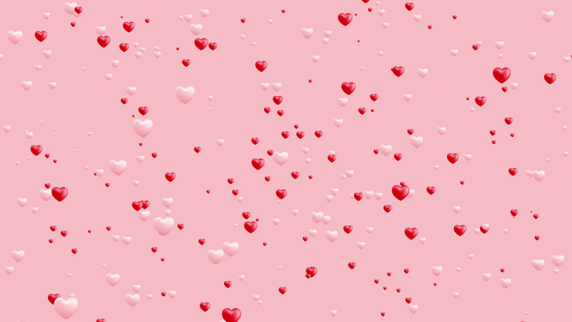 Love Particles Motion Background No Copyright Video Footage