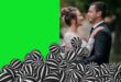 New Wedding Frame | Romantic Dancing Balls Wedding frame green screen free footage