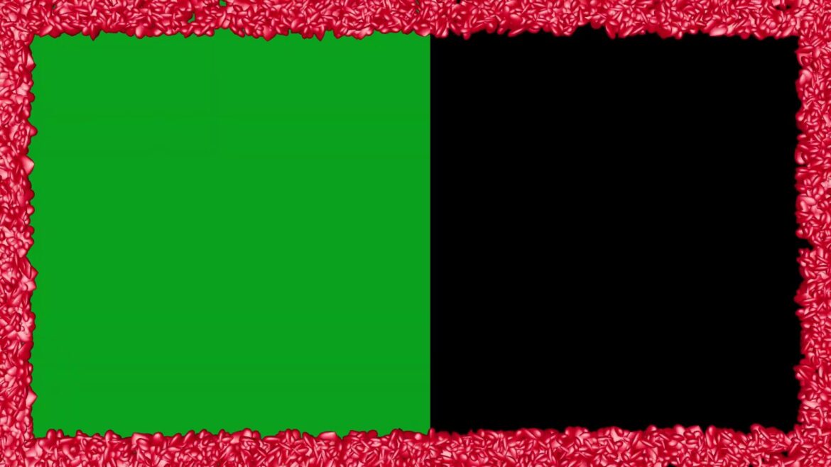 Wedding Frame Love Hearts Video Green Screen and Black Screen Effects HD Wedding Frame Love Hearts Video Green Screen and Black Screen Effects HD