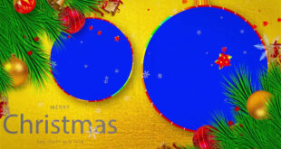 Merry Christmas and Happy New Year Animation Video Template