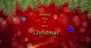 Wishing You a Merry Christmas and Wishing You Happy New Year 2023 Whatsapp Status Video Greetings
